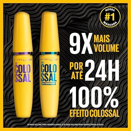 Máscara de Cílios Maybelline The Colossal