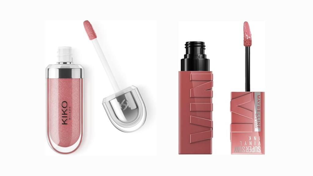KIKO 3D Hydra Lipgloss ou Maybelline SuperStay Vinyl Ink