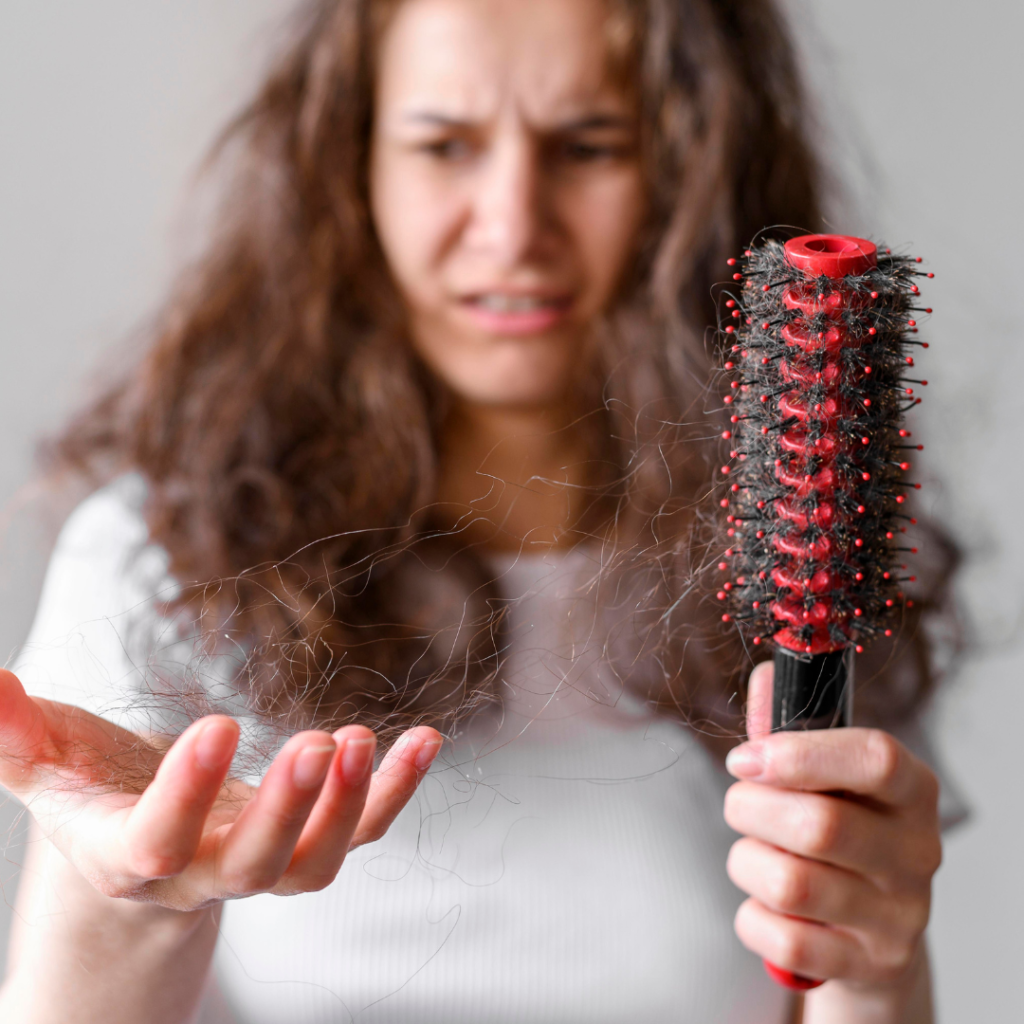 Queda de cabelo em mulheres