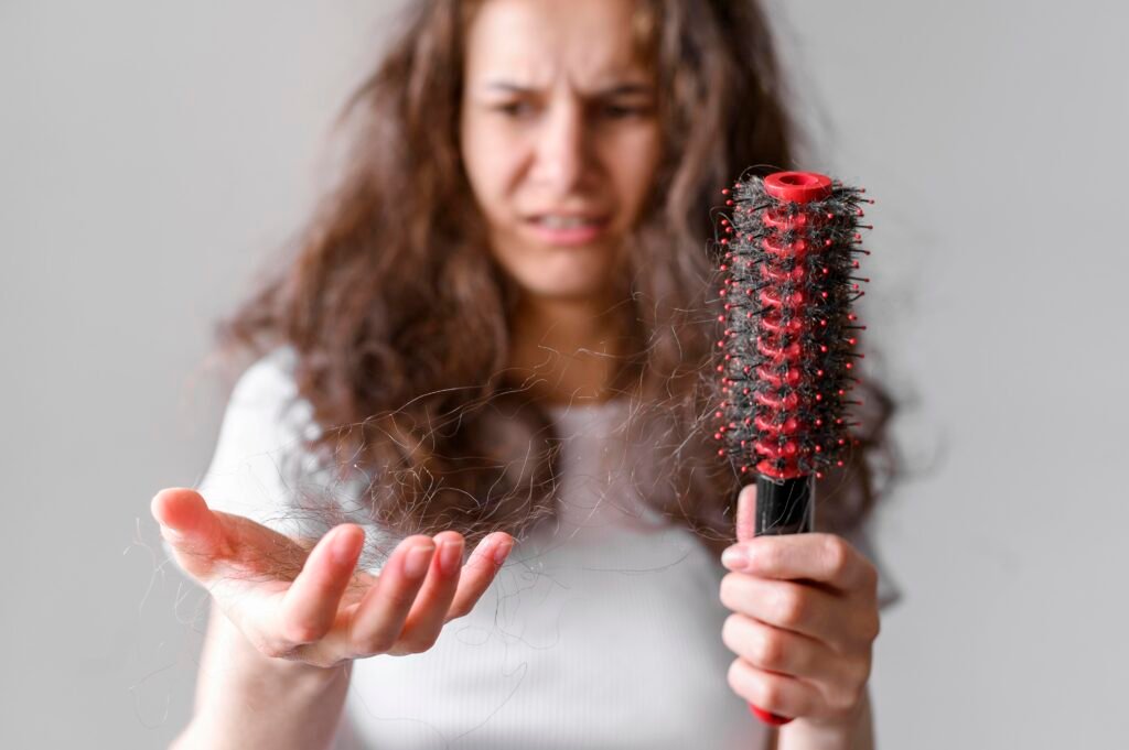 Queda de cabelo em mulheres: causas e como cuidar dos fios